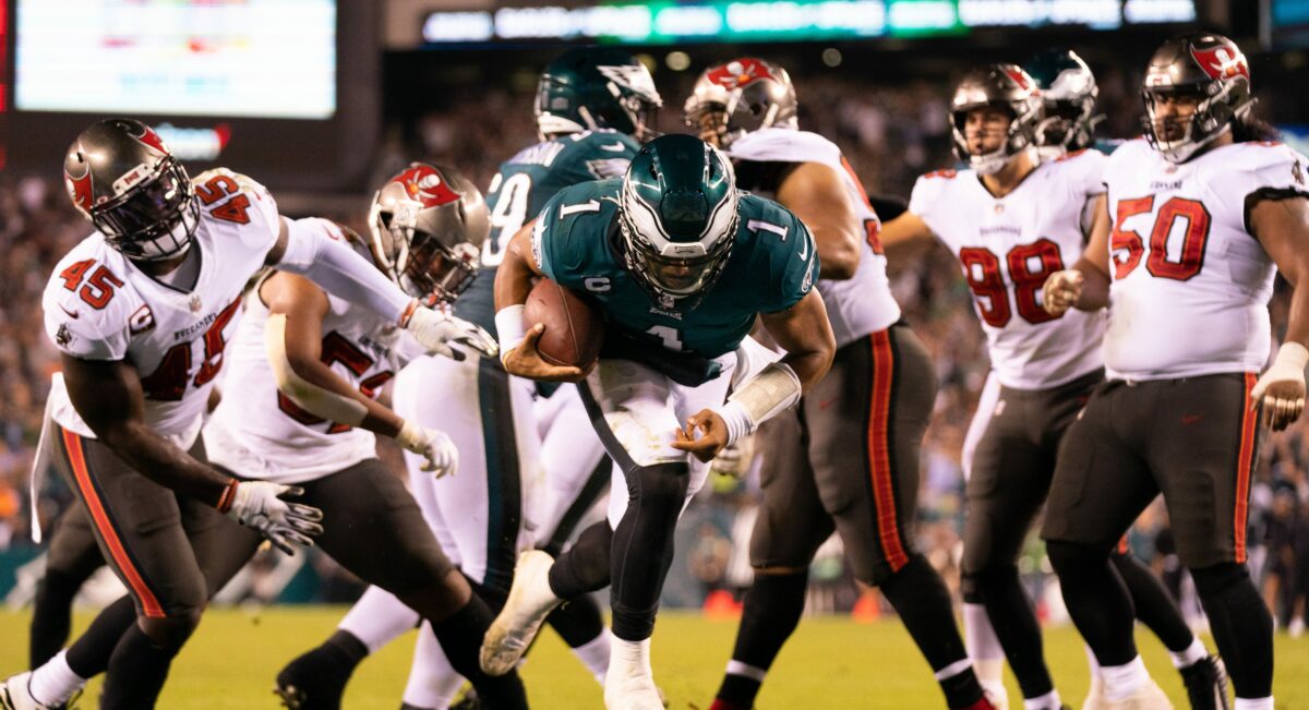 First look: Philadelphia Eagles at Tampa Bay Buccaneers odds and lines