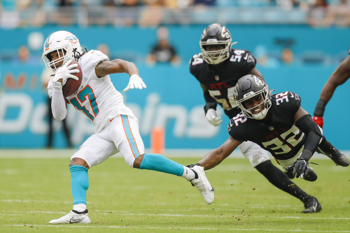 PFF ranked the Dolphins’ 2021 rookie class lower than expected