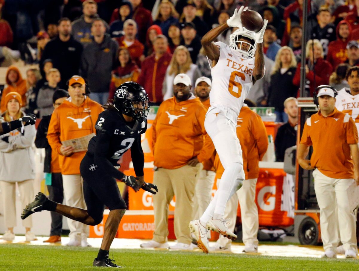 Former Texas WR Joshua Moore flips commitment to SMU