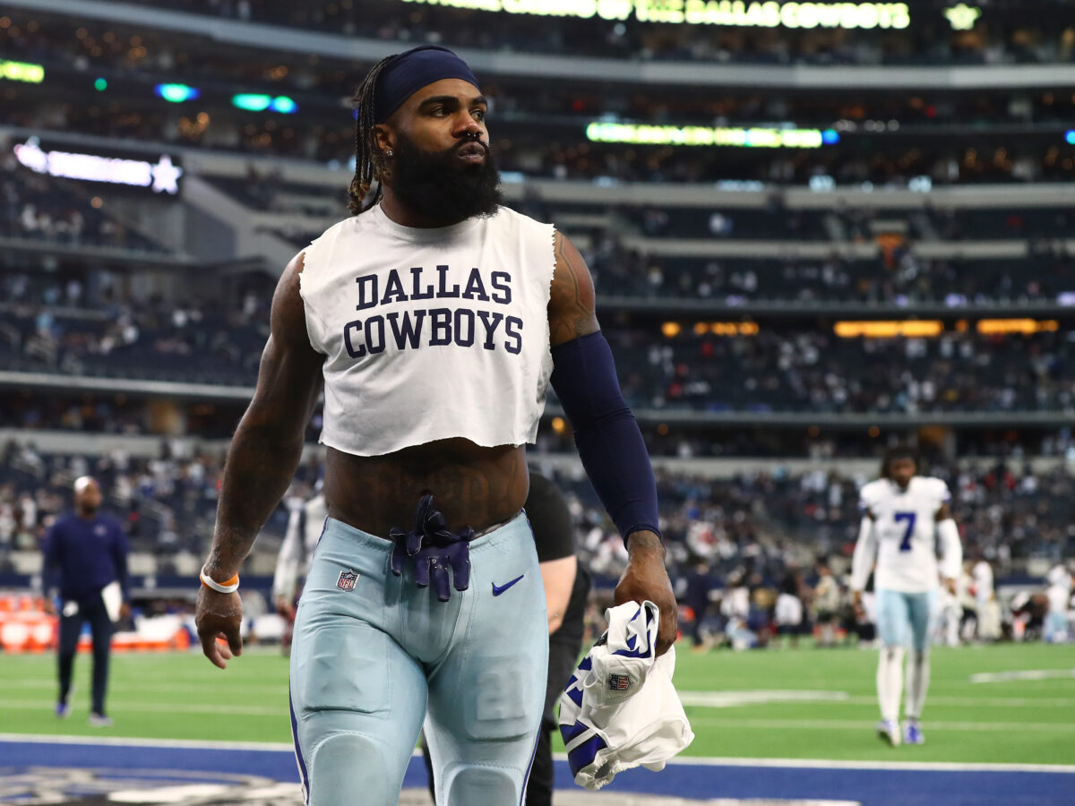 Cowboys RB Elliott played majority of season with torn PCL