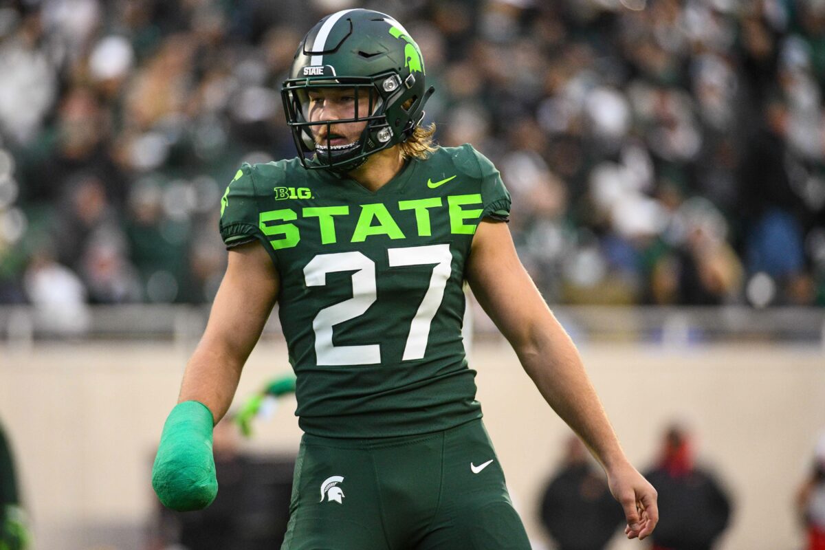 Michigan State football LB Cal Haladay named Freshman All-American by Football Writers Association