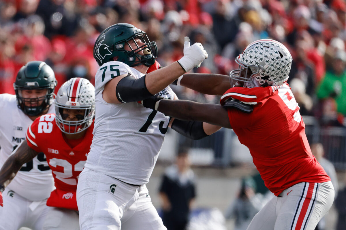 MSU OL Kevin Jarvis forgoing final year, declares for NFL Draft