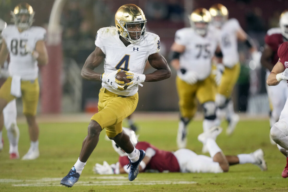 Notre Dame leading receiver to opt for NFL draft