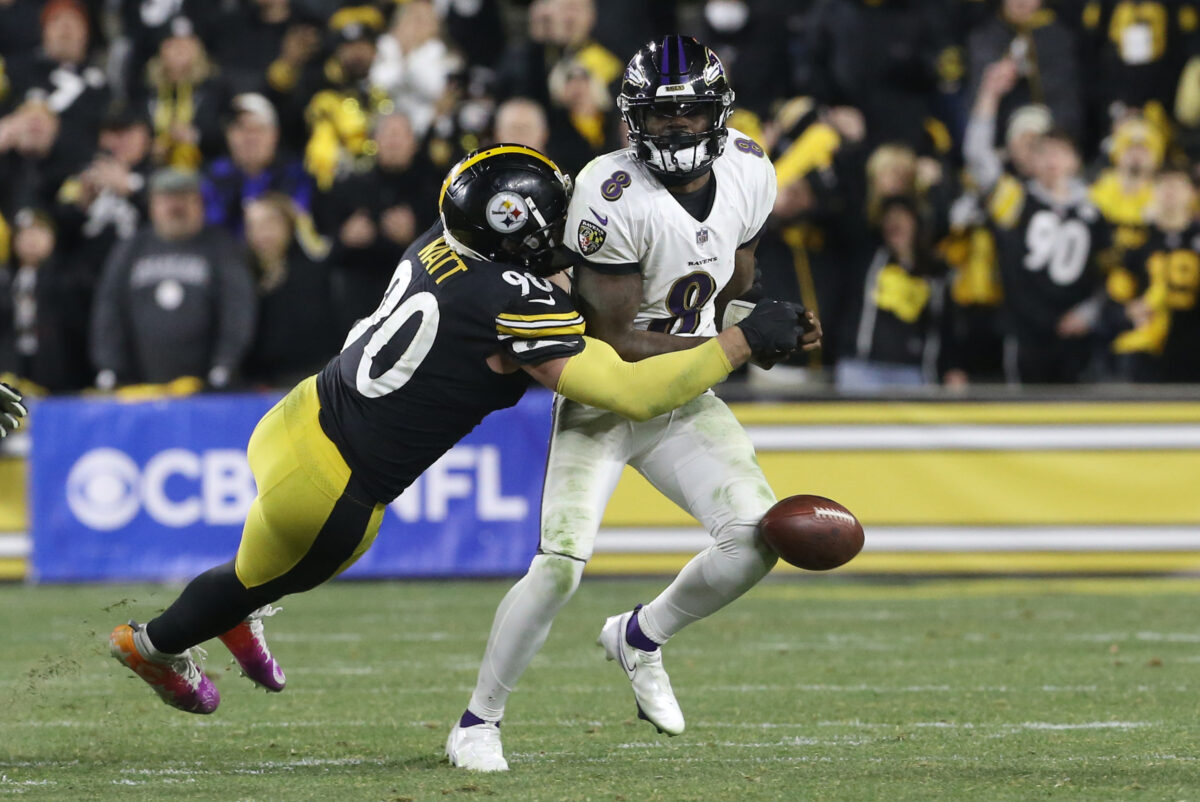 Steelers 5.5-point underdogs to Ravens in Week 18