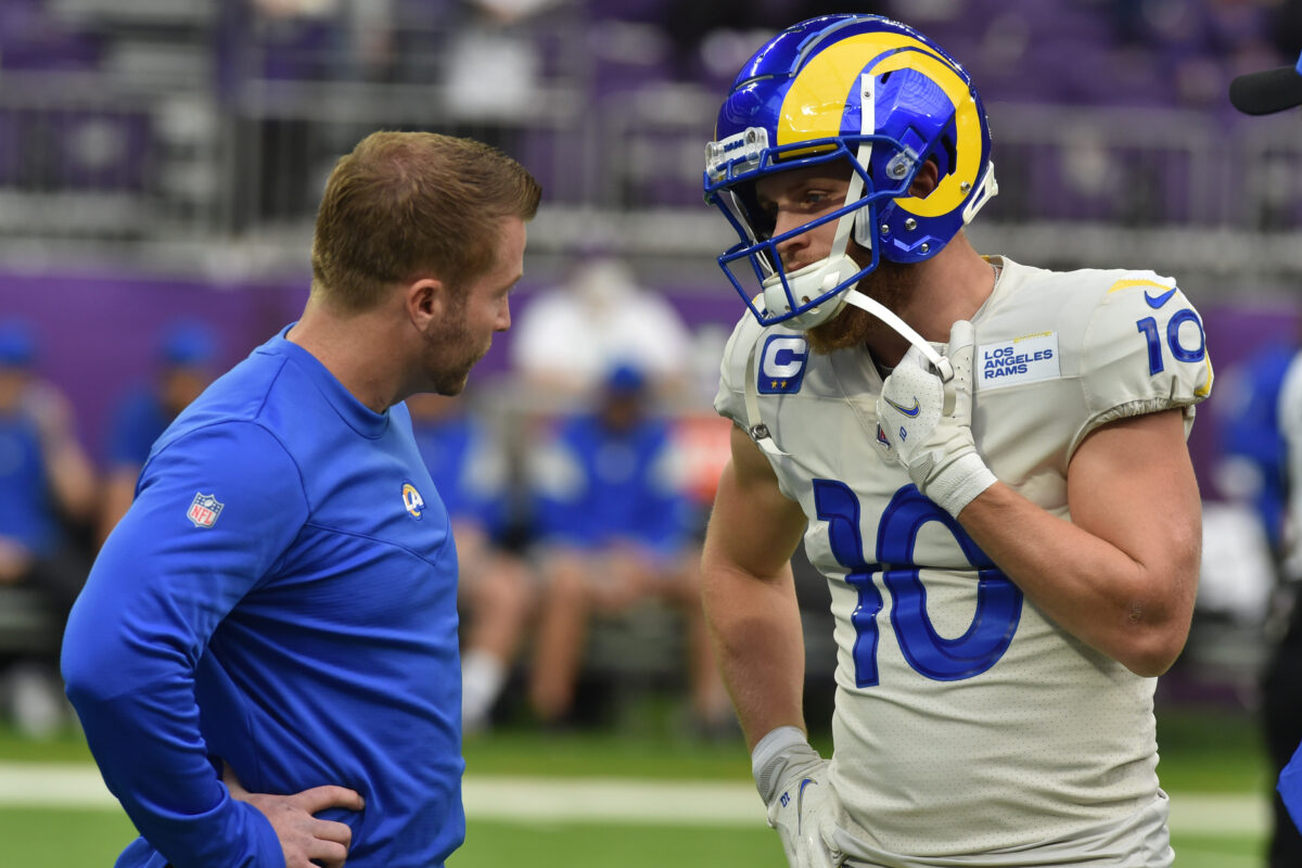 Cooper Kupp suggested a play to Sean McVay that resulted in a 35-yard gain