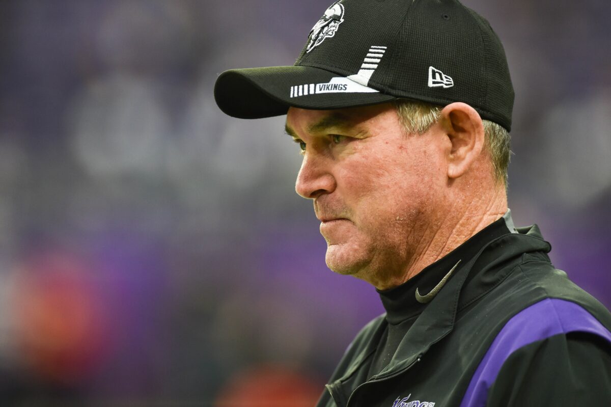 Mike Zimmer had a blunt response for criticism of playing starters in the season finale