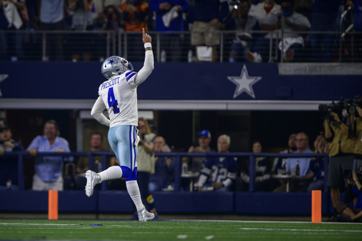 Cowboys dominate TV ratings again, played in 5 of 10 most-watched games of 2021