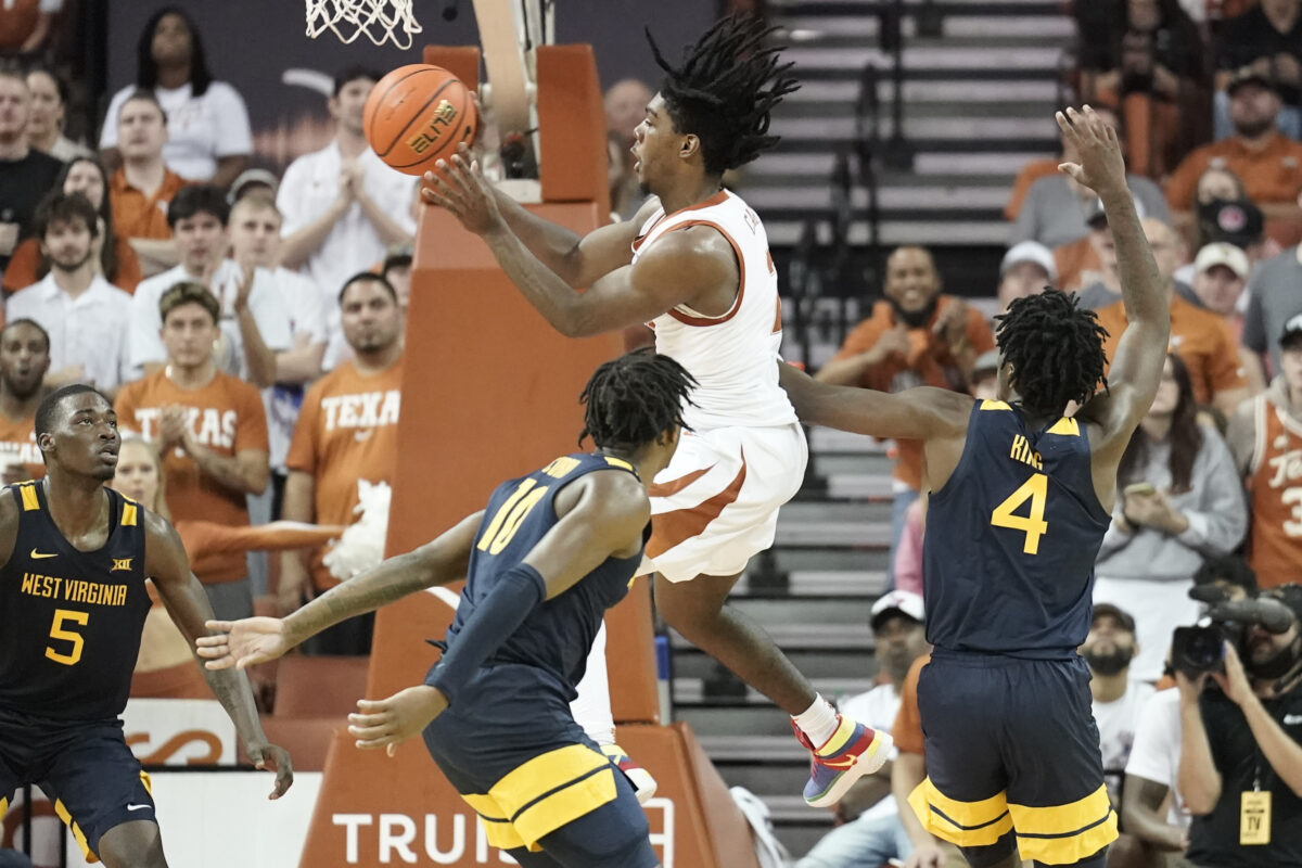 Texas point guard Marcus Carr is getting into a groove