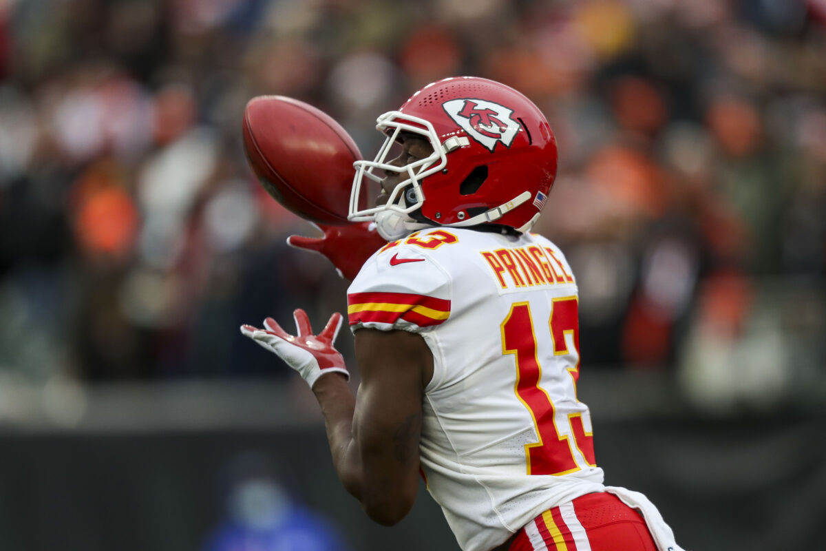 Chiefs’ Byron Pringle NFL’s 2nd-fastest ball-carrier in Week 17 on negated kick return TD