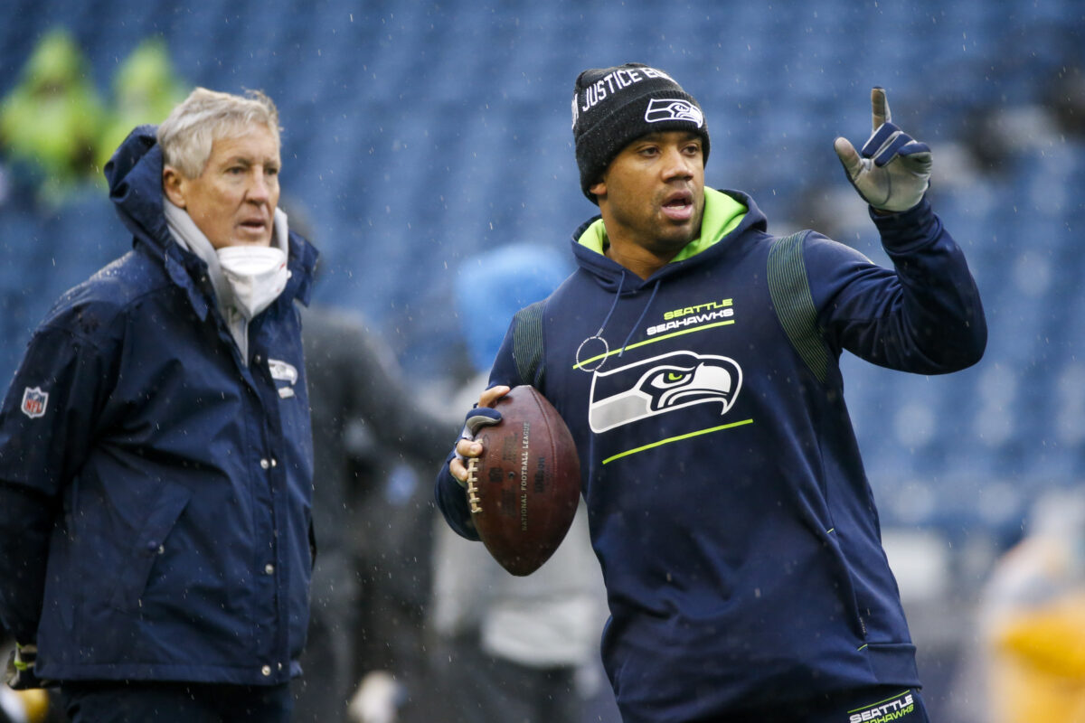 Russell Wilson brags about being a lockdown cornerback in high school