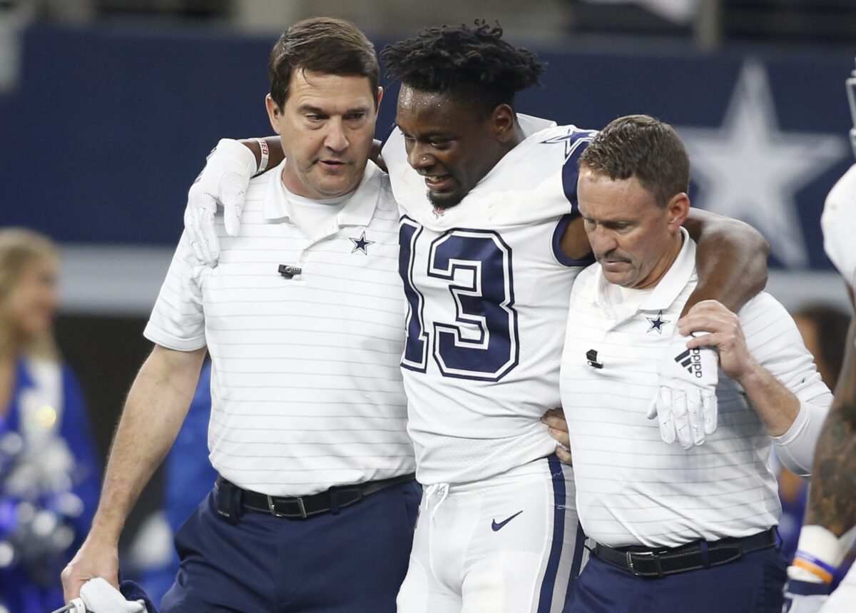 Cowboys WR Michael Gallup out for year with torn ACL