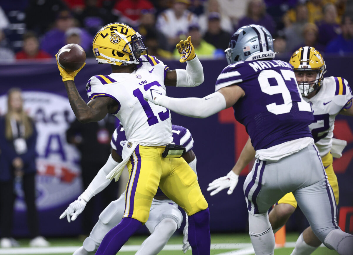 Where did LSU land in the final USA TODAY Sports FBS re-ranking?