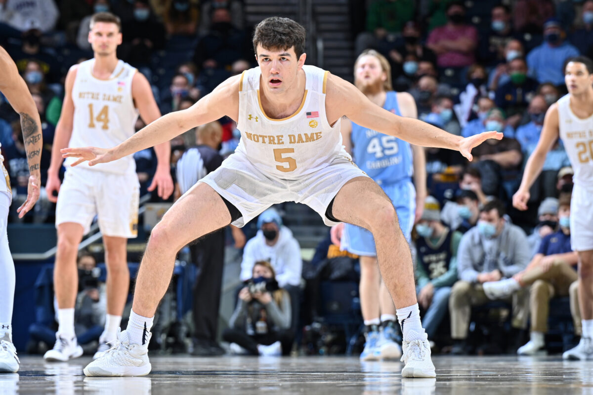 Notre Dame’s Cormac Ryan gives video shoutout to young fan