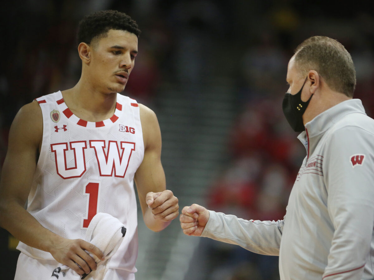 Greg Gard allowing the Badgers to push the pace