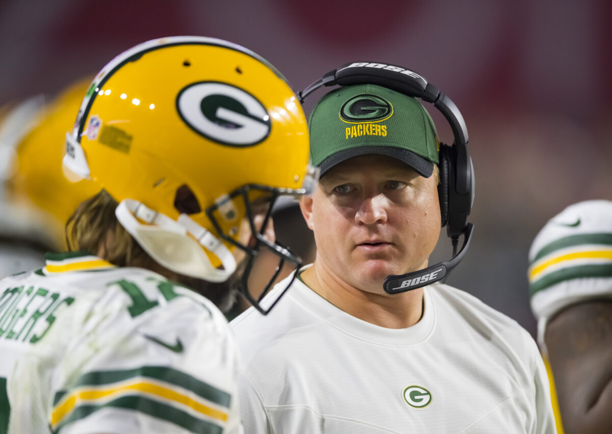 Packers expect to promote from within to replace Nathaniel Hackett