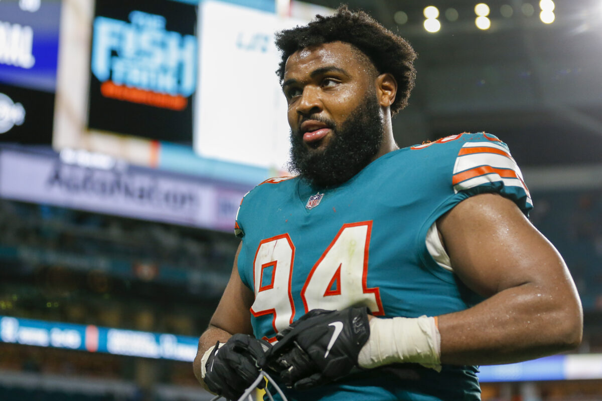 Grading the Miami Dolphins defensive linemen after their 2021 season
