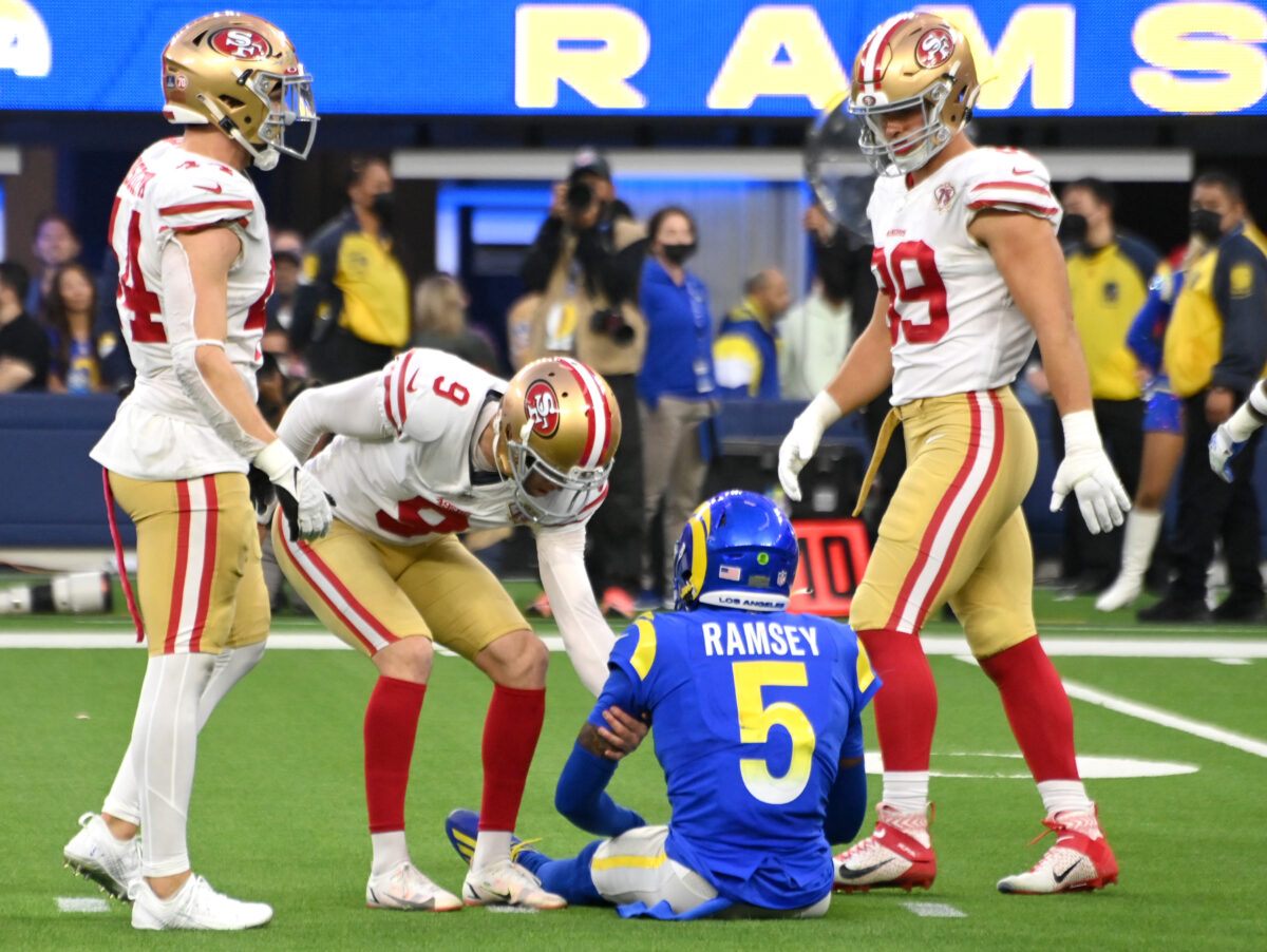 Rams open as 3.5-point favorites over 49ers in NFC Championship game