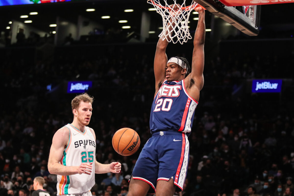 Nets rookie Day’Ron Sharpe on adjusting to the grueling NBA schedule