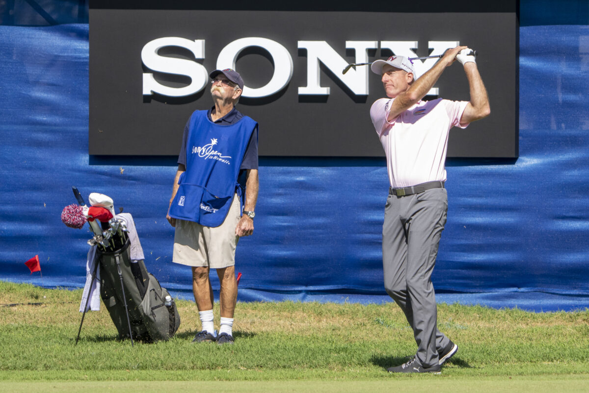Ageless Jim Furyk makes ace, grabs Sony Open in Hawaii lead