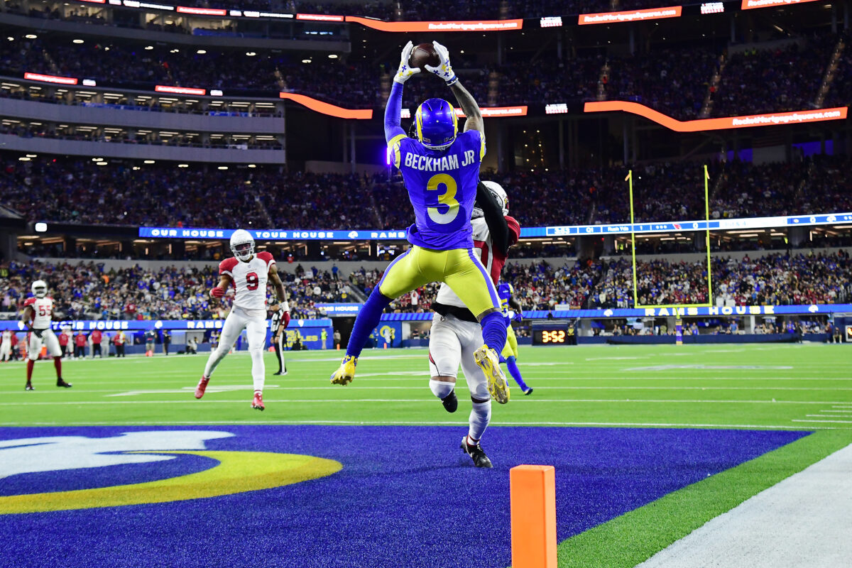 WATCH: Odell Beckham Jr puts the Rams on the board