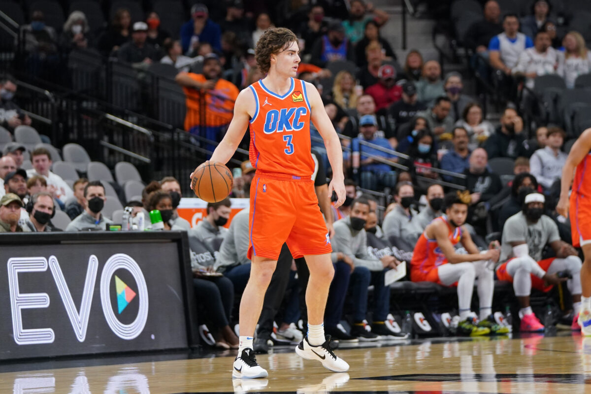 OKC Thunder news: Josh Giddey in fifth place in latest NBA Rookie Rankings