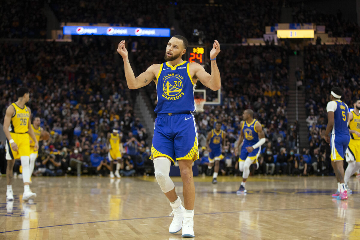 NBA Twitter reacts to Warriors’ dropping upset loss vs. shorthanded Pacers in overtime at home