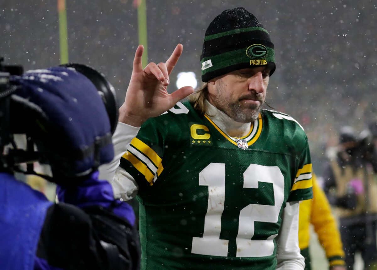 Twitter takes its shots with Aaron Rodgers jabs after Packers’ upset loss