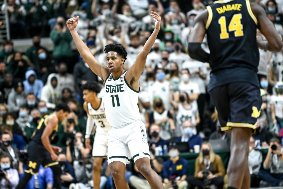 Michigan State basketball uses big second half to blowout Michigan