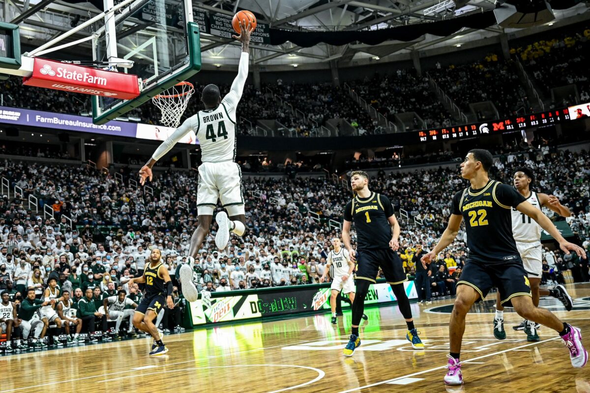 WATCH: Highlights from MSU basketball’s win over Michigan on Saturday