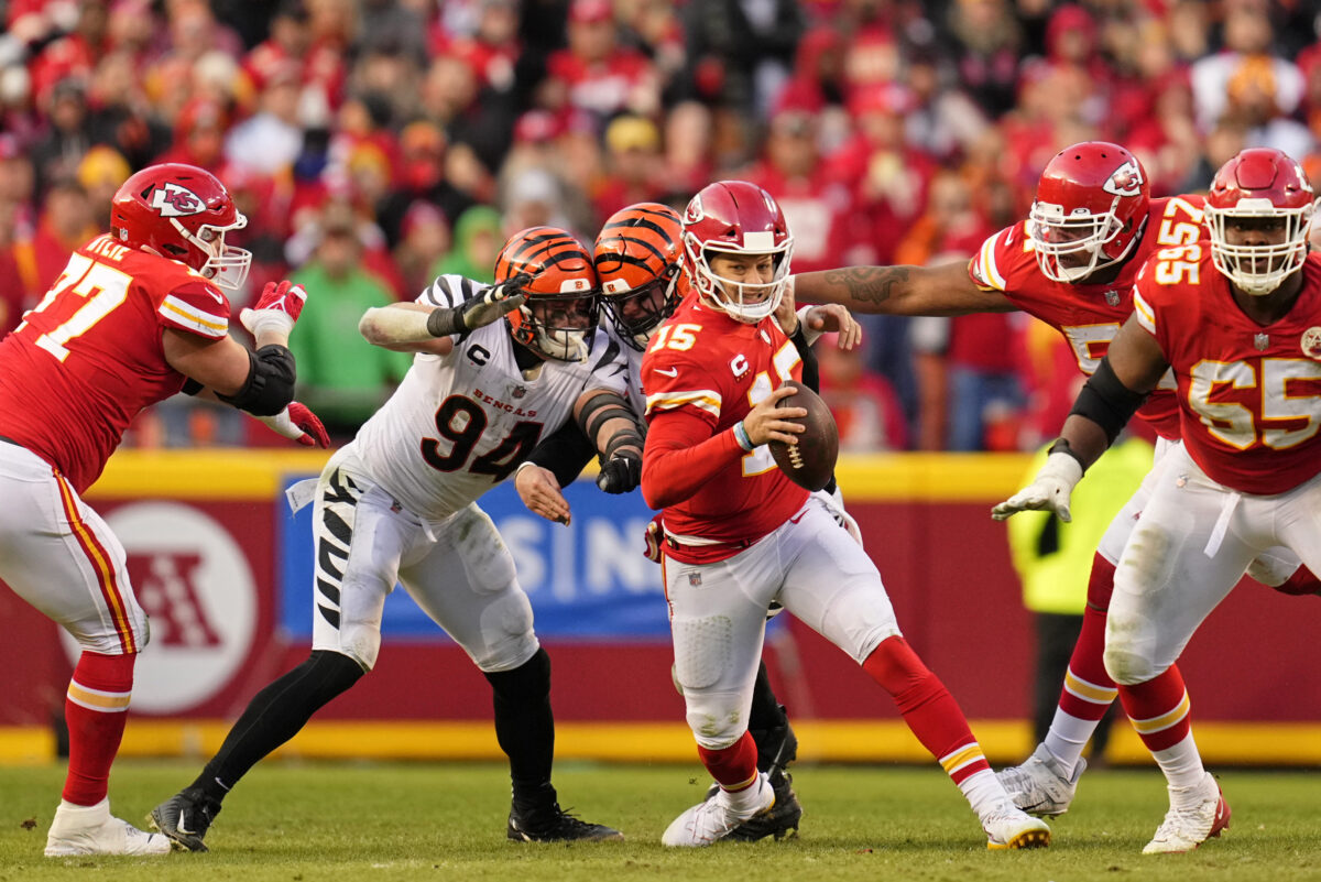Bengals defense holds the Chiefs to a tying field goal