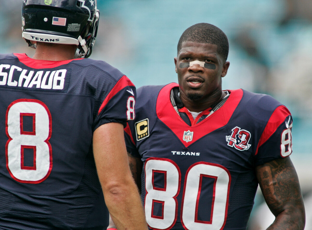 Texans coach David Culley says Andre Johnson ‘was the total package’