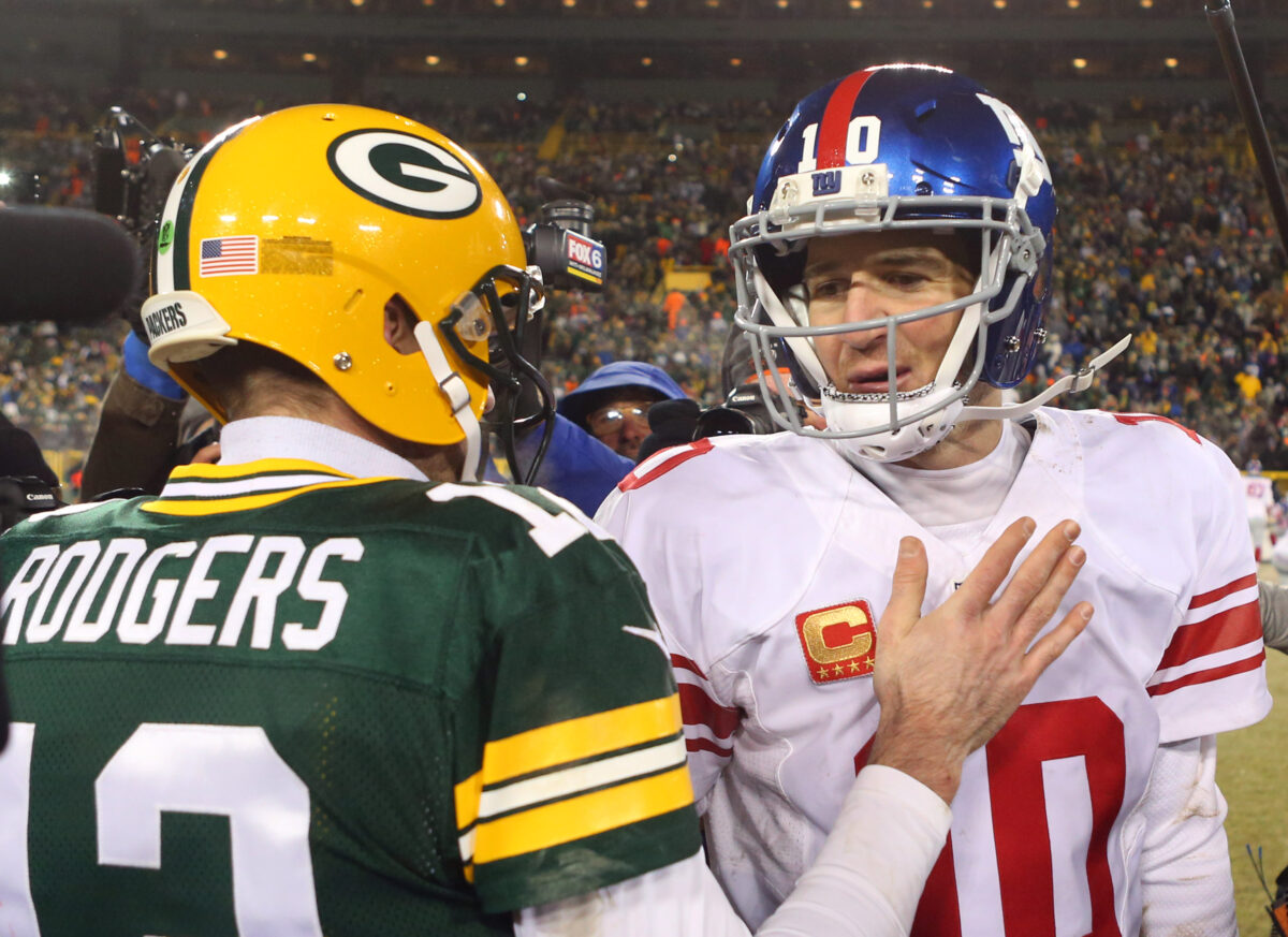 Lawrence Tynes: Eli Manning more qualified for Canton than Aaron Rodgers