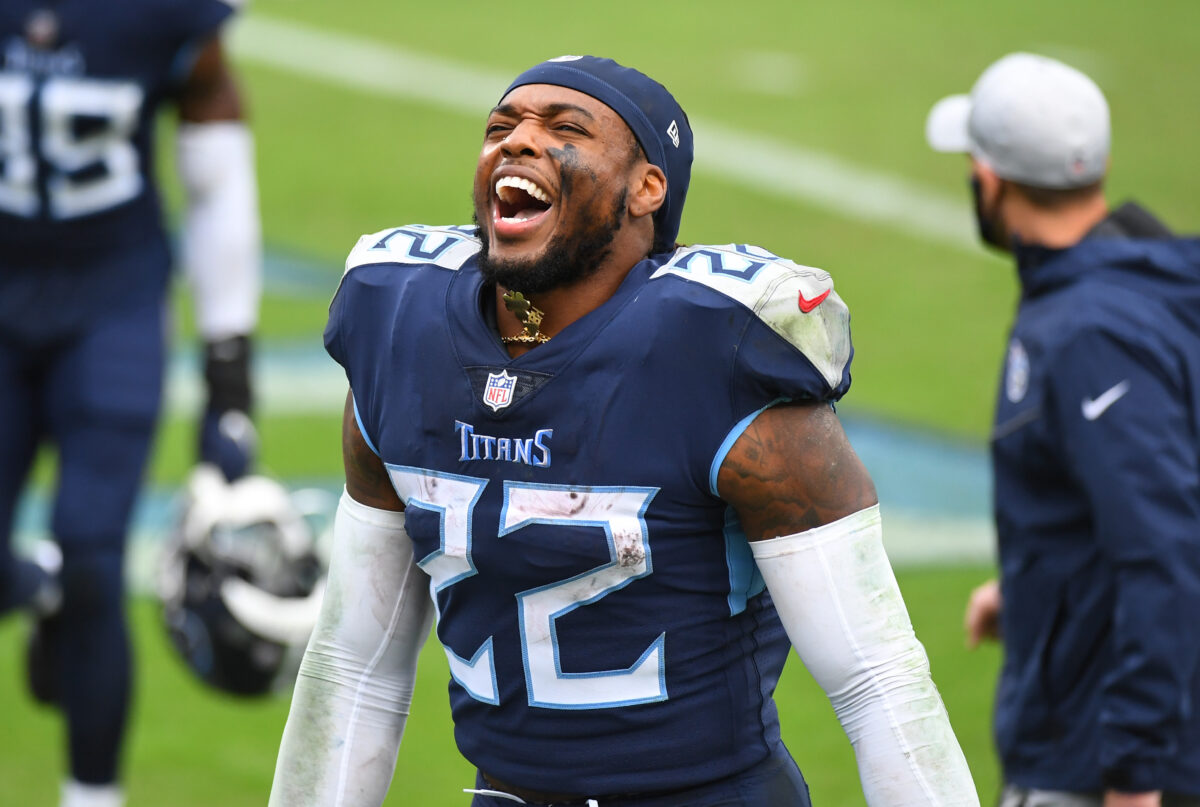 Derrick Henry makes his return to the Titans. Yes, he’s ready to put the team on his back