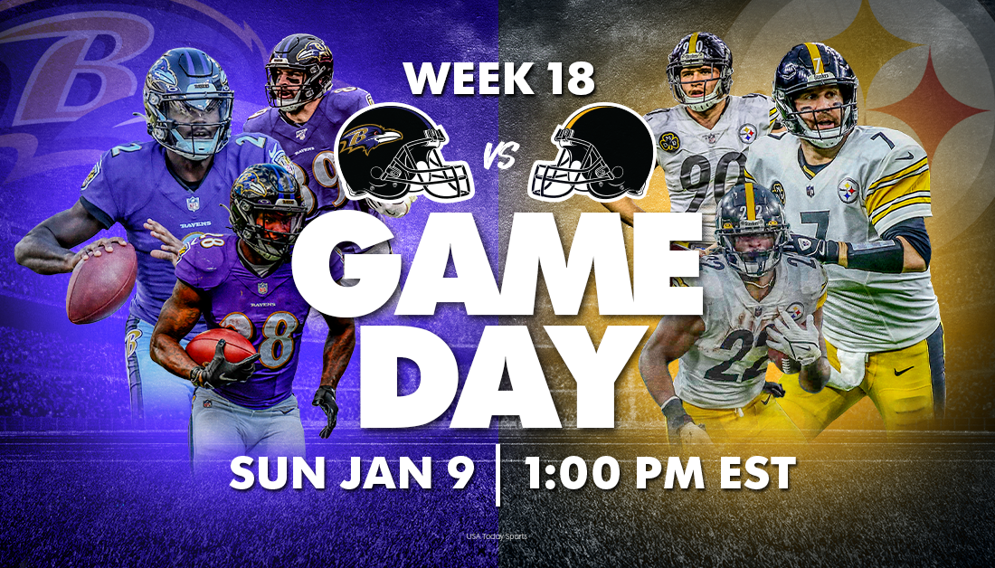 Pittsburgh Steelers at Baltimore Ravens live stream, TV channel, start time, how to watch the NFL