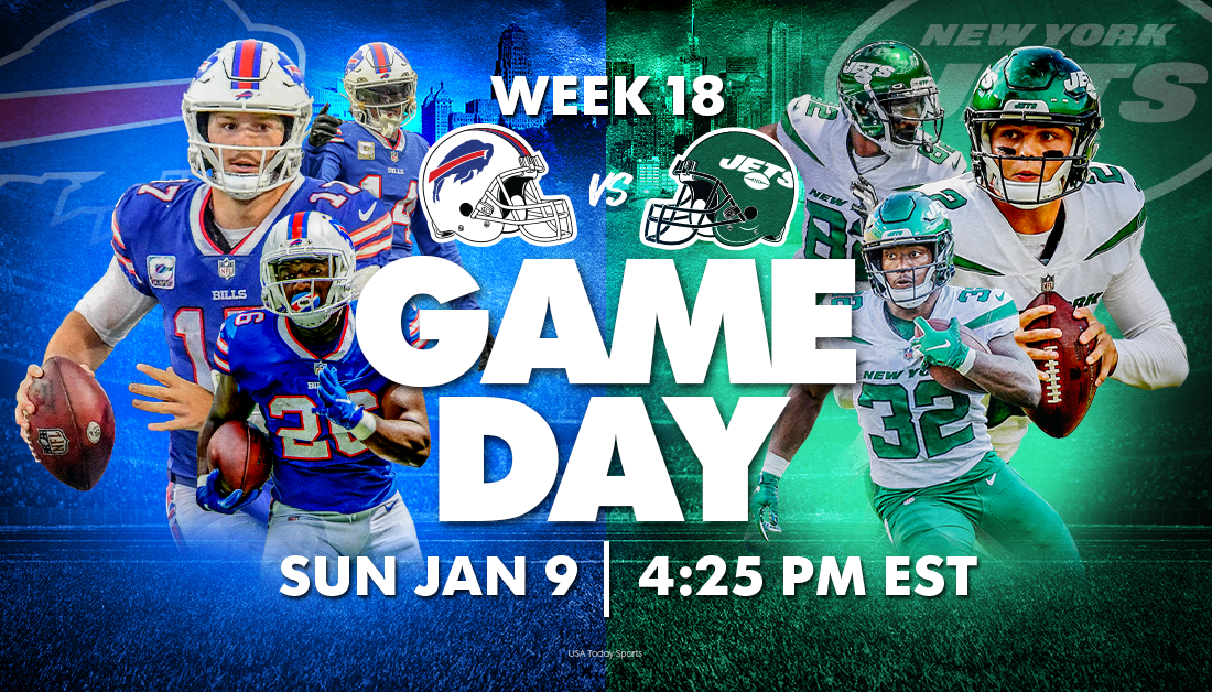 New York Jets at Buffalo Bills live stream, TV channel, start time, how to watch the NFL