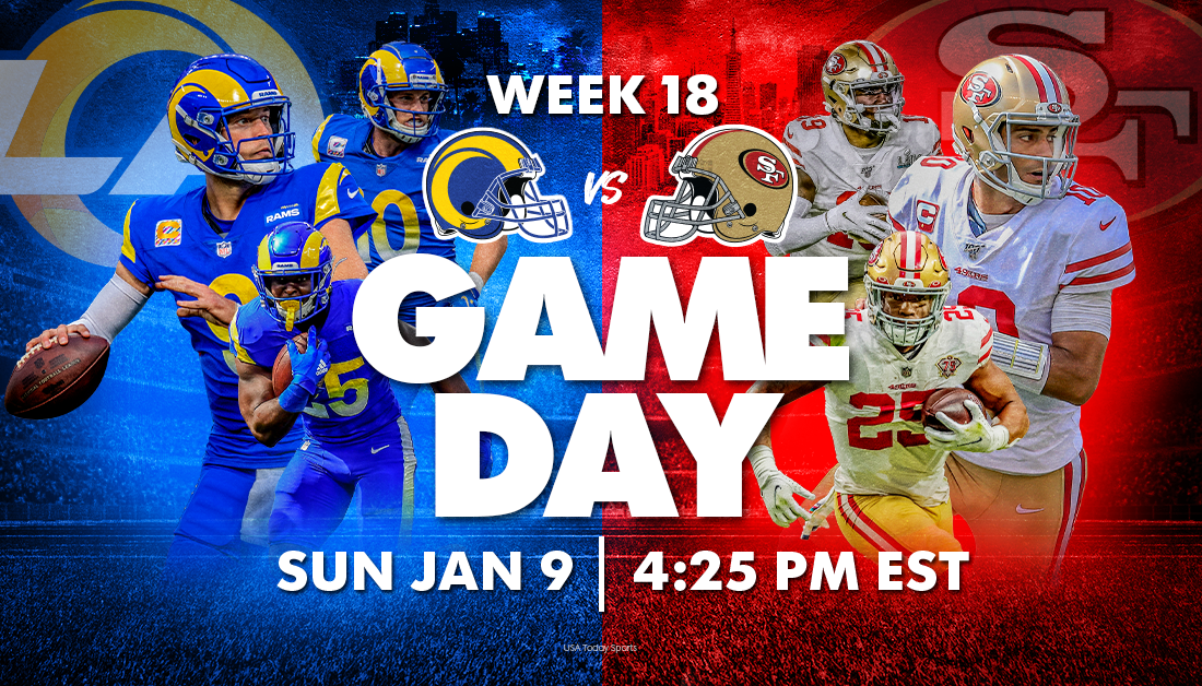 San Francisco 49ers at Los Angeles Rams live stream, TV channel, start time, how to watch the NFL