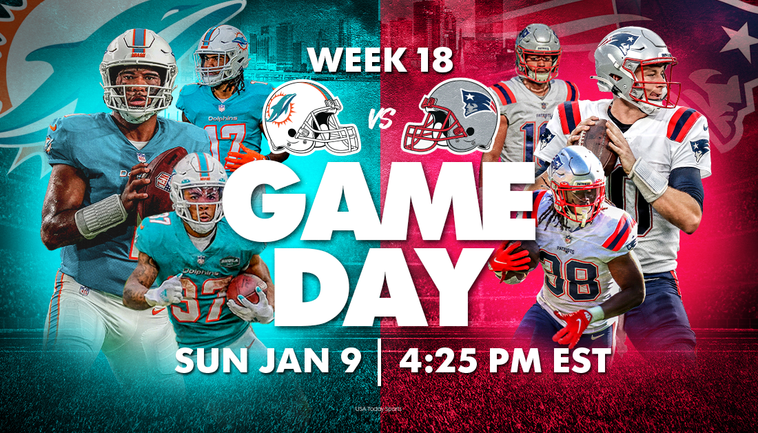 New England Patriots at Miami Dolphins live stream, TV channel, start time, how to watch the NFL