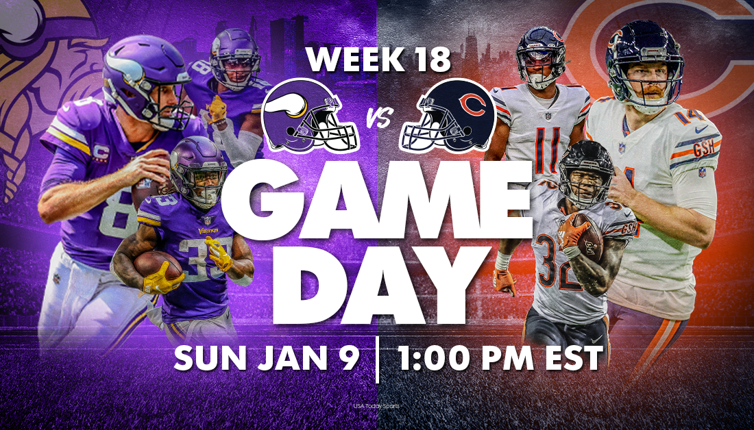 Chicago Bears vs. Minnesota Vikings live stream, TV channel, start time, how to watch the NFL