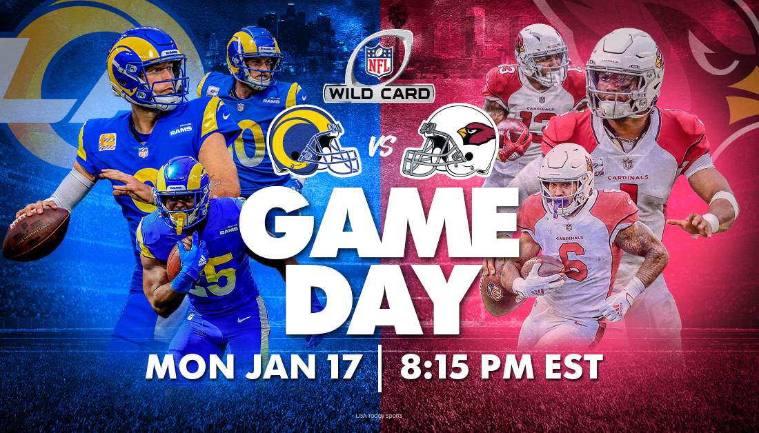 NFC Wild Card: Arizona Cardinals vs. Los Angeles Rams live stream, TV channel, time, how to watch the NFL Playoffs