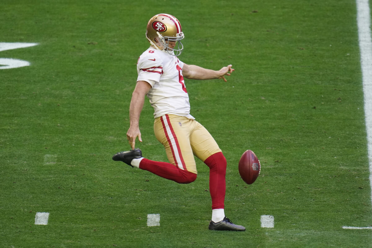 49ers P Mitch Wishnowsky questionable to return with head injury