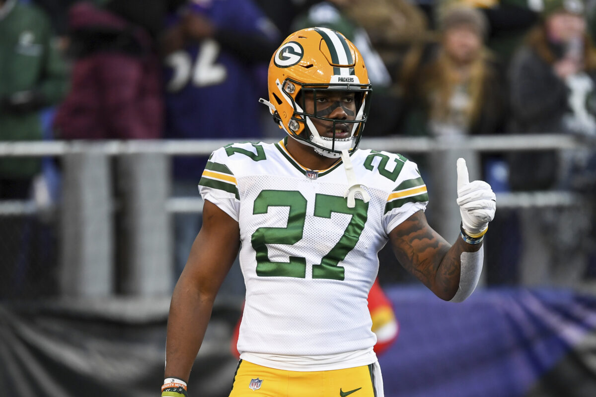 Packers RB Patrick Taylor scores first career NFL touchdown