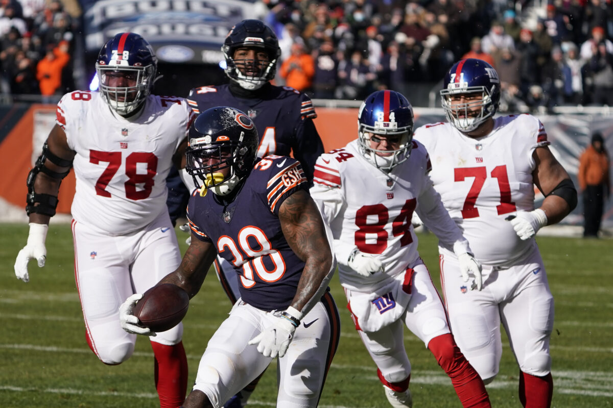 Best highlights from Bears’ first-half dominance vs. Giants