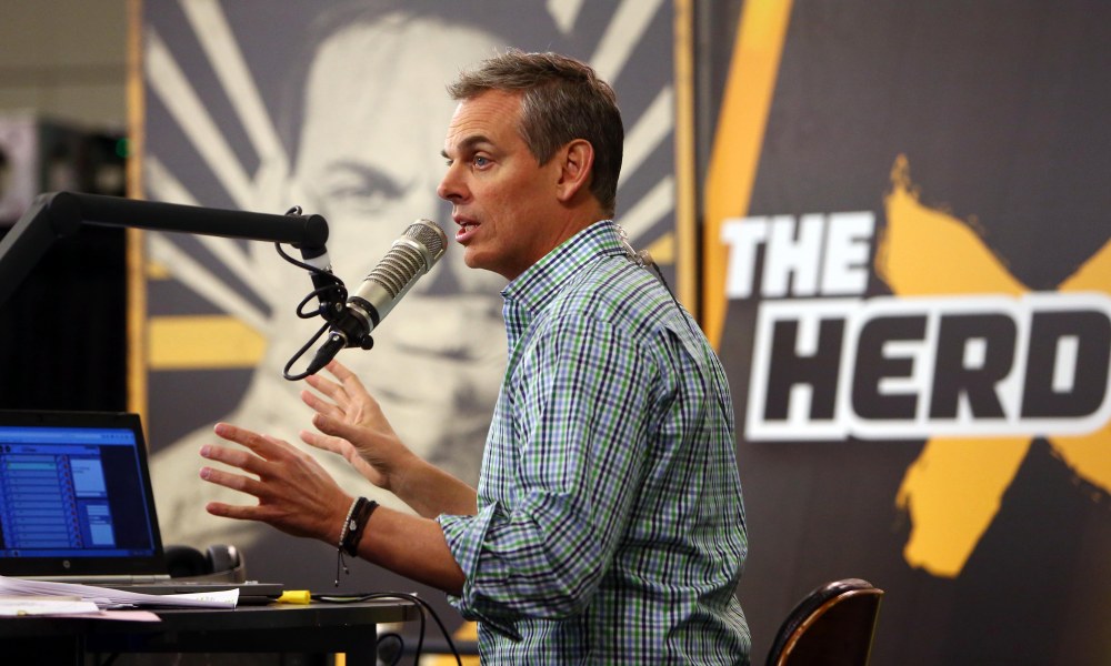 WATCH: Colin Cowherd gives strong CFP national championship prediction