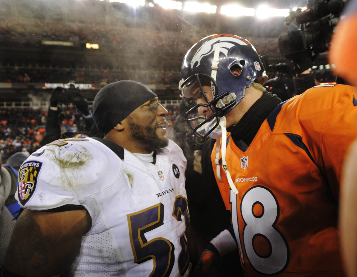 Peyton Manning, Dwayne Johnson tell stories about Ray Lewis on ‘ManningCast’