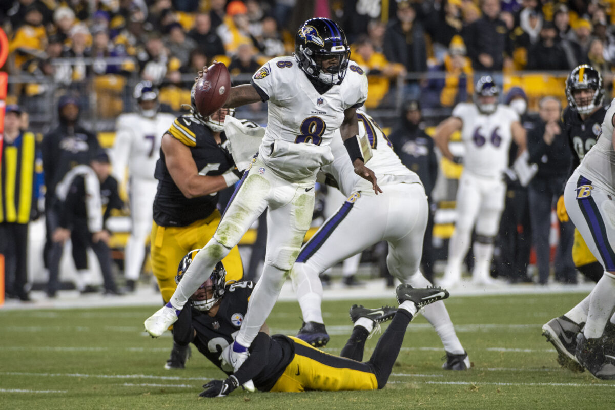 Ravens announce inactives for Week 18 matchup vs. Steelers