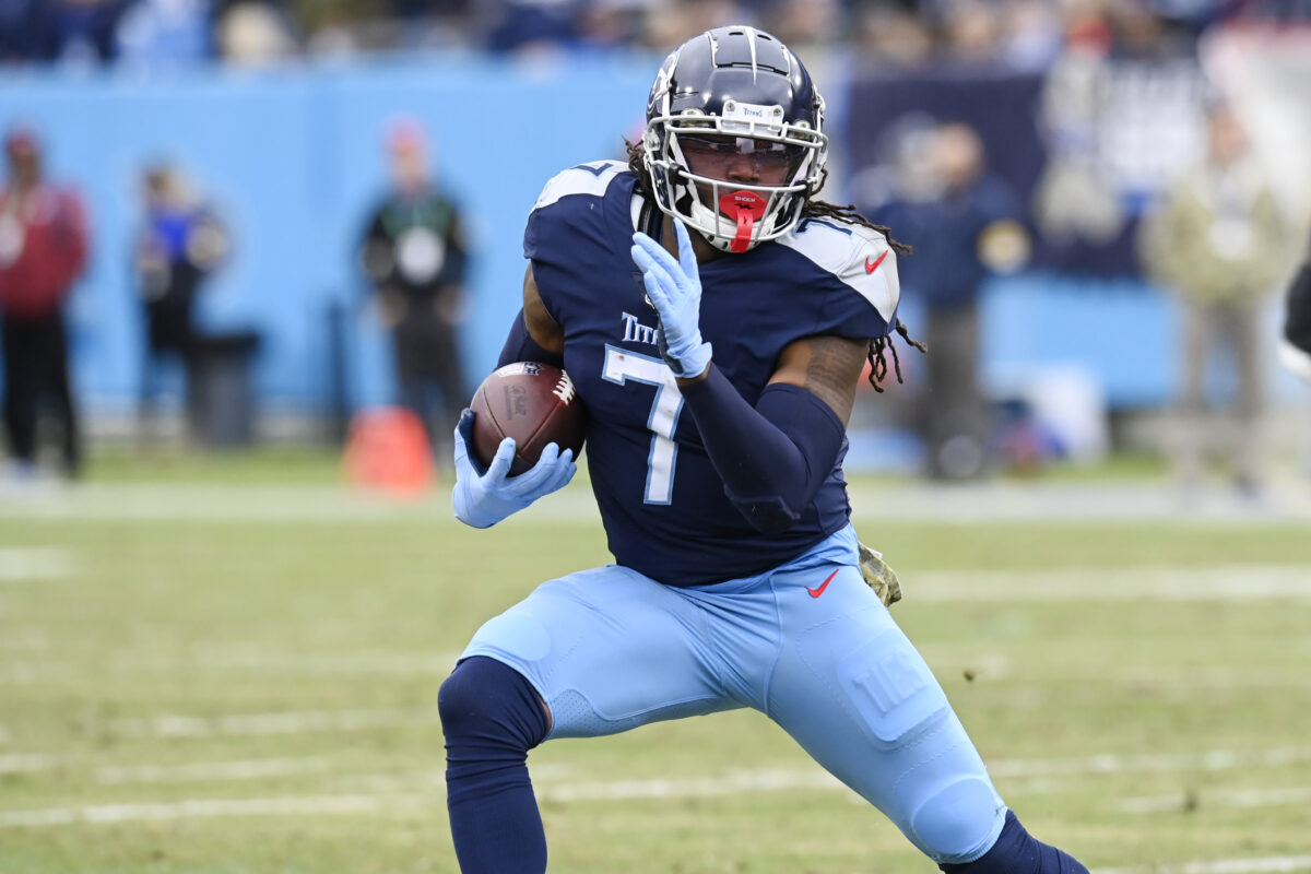D’Onta Foreman reflects on 2021 season, thanks Titans for opportunity
