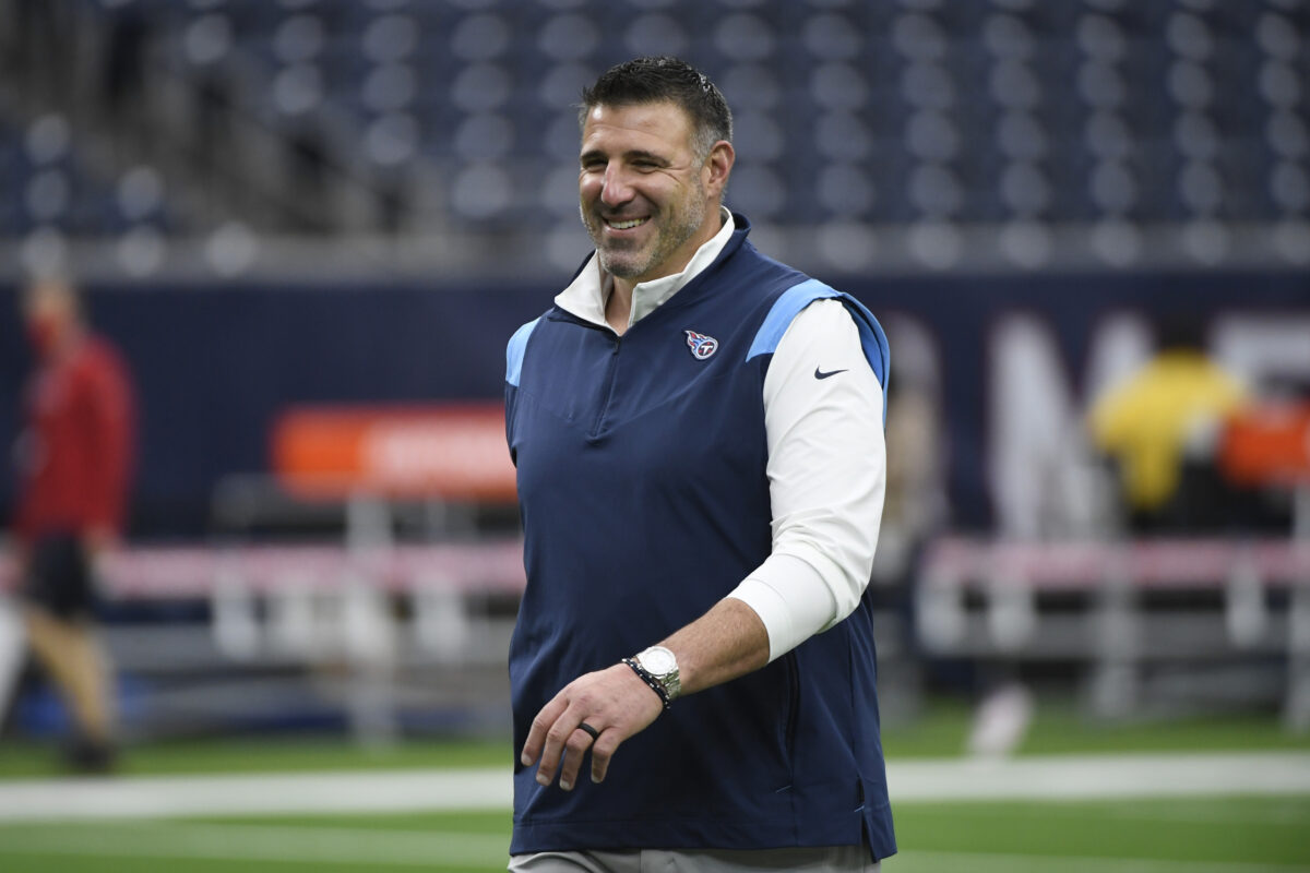 Titans’ Mike Vrabel named AFC Coach of the Year by 101 Awards