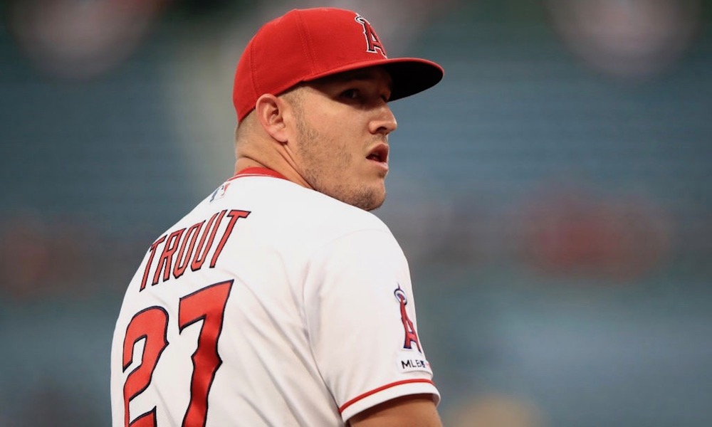 Mike Trout gave a MLB lockout update on the Weather Channel after giving his own personal weather report