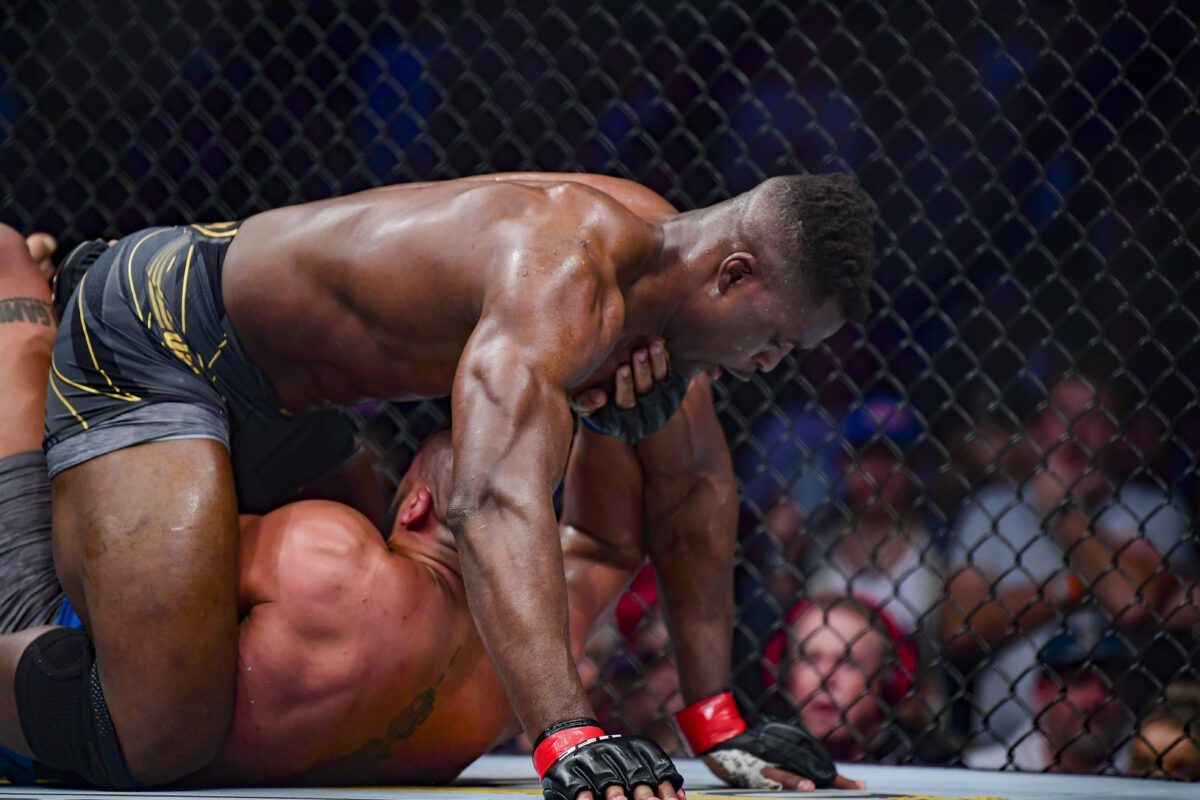 Twitter reacts to Francis Ngannou’s title defense against Ciryl Gane at UFC 270
