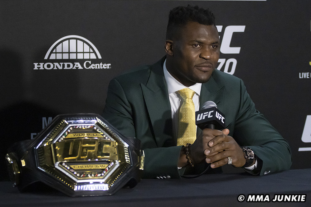Francis Ngannou airs his grievances with UFC: ‘I don’t feel like I’ve been treated good’